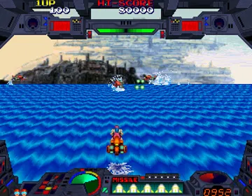 Burning Force (Japan) screen shot game playing